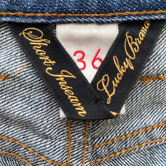 Lucky Brand Dungaress 181 Relaxed Straight Medium Wash Size 36x30 - Picture 8 of 15